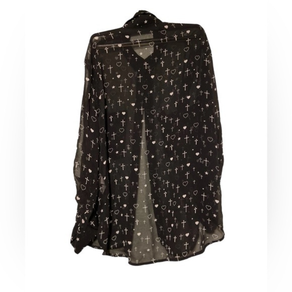 Sheer  blouse